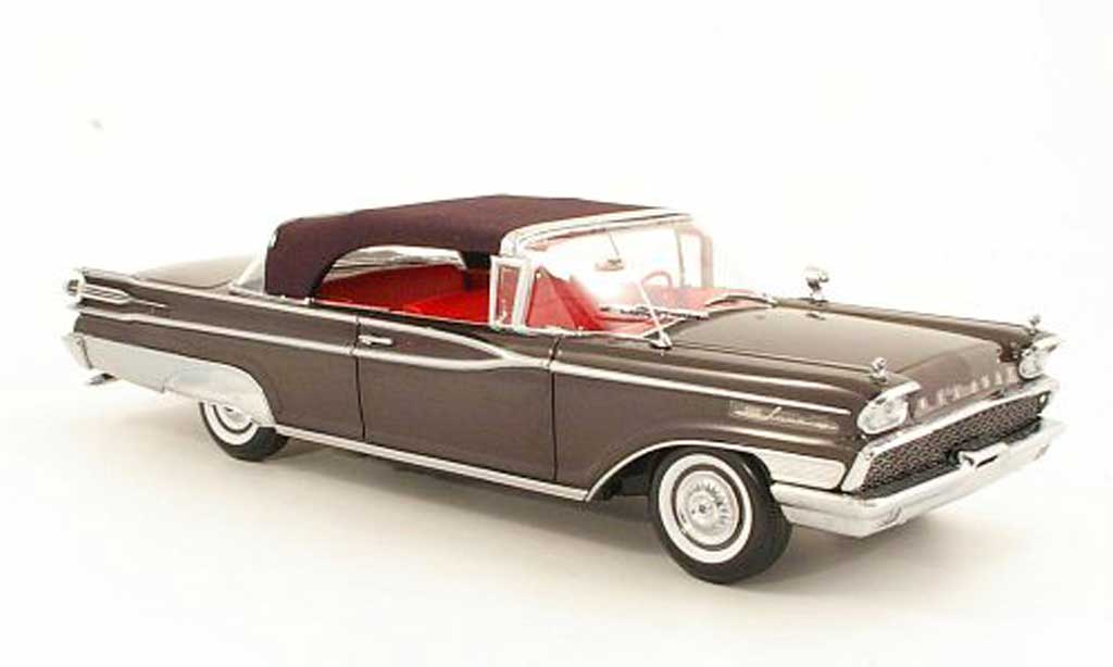 Mercury Parklane 1/18 Sun Star Convertible grey brown/black geschlossen 1959 diecast model cars