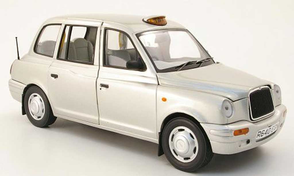 LTI TXI 1/18 Sun Star grey metallized london taxi cab 1998 diecast model cars