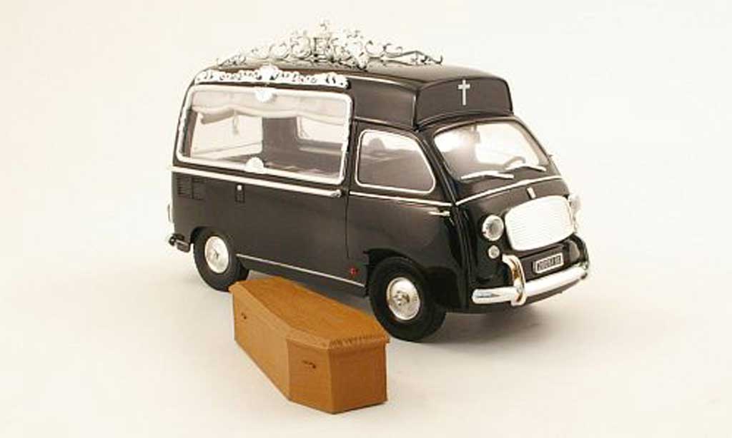 Fiat 600 1/18 Mini Miniera multipla leichenwagen 1962 diecast model cars