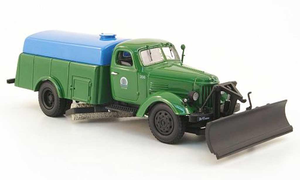 Zil 164 1/43 DIP Models A/PM-10 Strassenreinigrung-Winter grun/blue diecast model cars