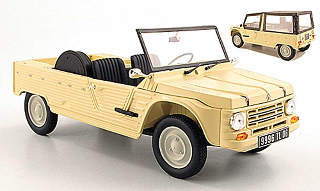 Citroen Mehari 1/18 Norev beige 1983 diecast model cars