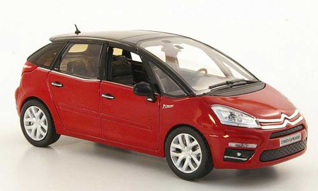 Citroen C4 Picasso 1/43 Norev Picasso red/black 2000 diecast model cars