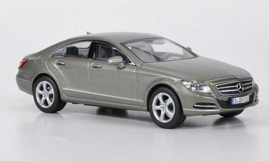 Mercedes Classe CLS 1/43 Norev (C 218) mattgrey 2010 diecast model cars