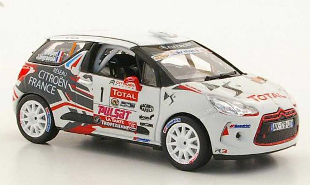 DS Automobiles DS3 R3 1/43 Norev R3 R3 No.1 S.Ogier / J.Ingrassia Rally du Var 2010 diecast model cars