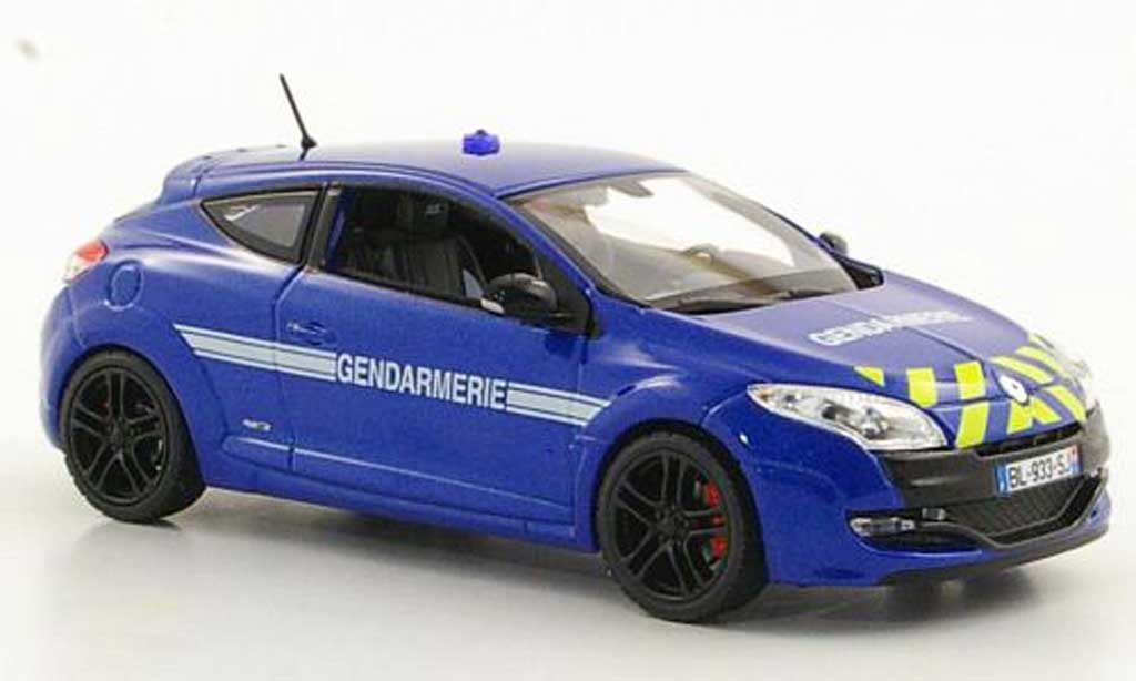 Renault Megane RS 1/43 Norev RS Gendarmerie 2011 diecast model cars
