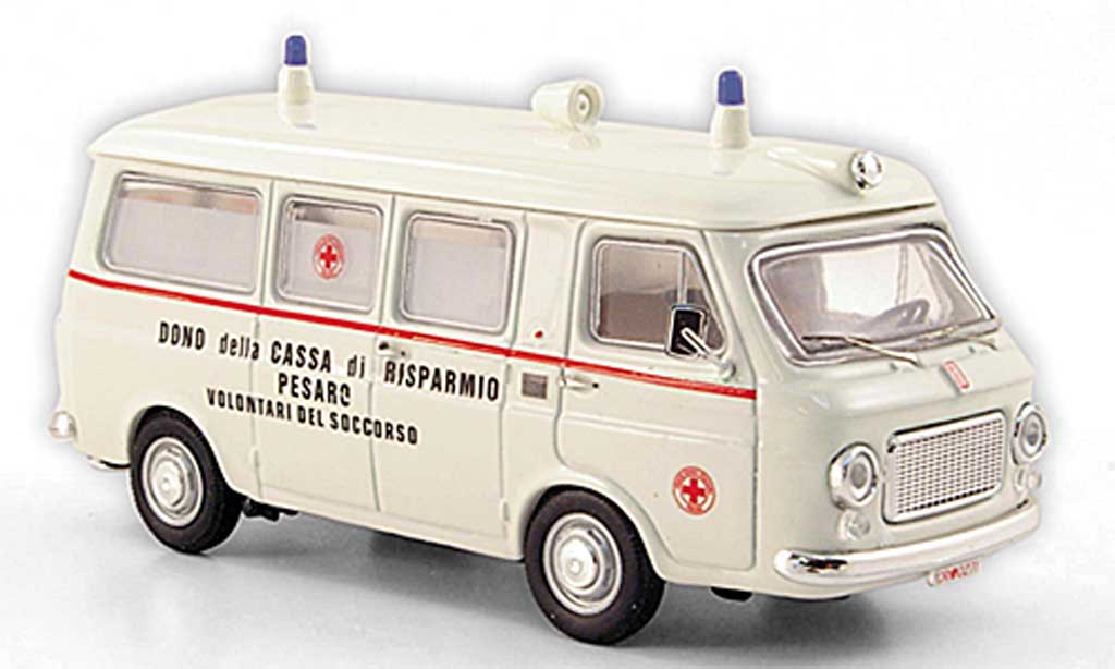 Fiat 238 1/43 Rio Ambulance Pesaro 1969 diecast model cars