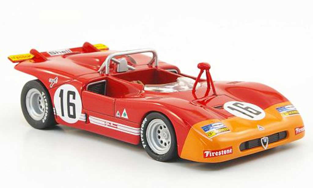 Alfa Romeo 33.3 1971 1/43 M4 1971 No.16 Monza diecast model cars