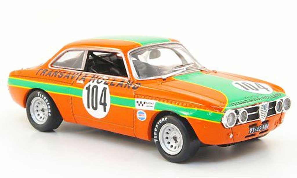 Alfa Romeo Giulia GT Am 1/43 M4 GT Am No.104 Zandvoort 1970 diecast model cars