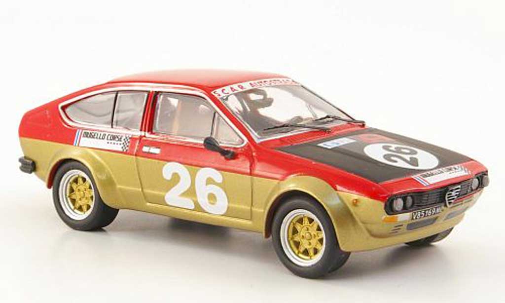 Alfa Romeo GT 2.0 1/43 M4 V 2.0 No.26 Belli/Ciardi Vallelunga 1976 diecast model cars