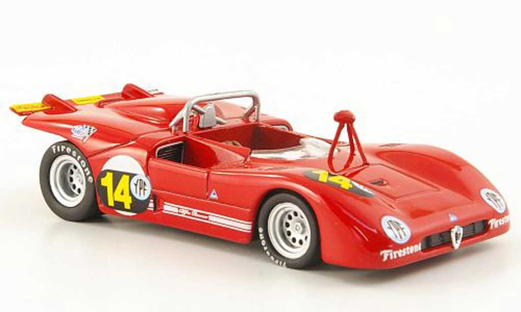 Alfa Romeo 33.3 1971 1/43 M4 1971 No.14 Galli/Stommelen Buenos Aires diecast model cars