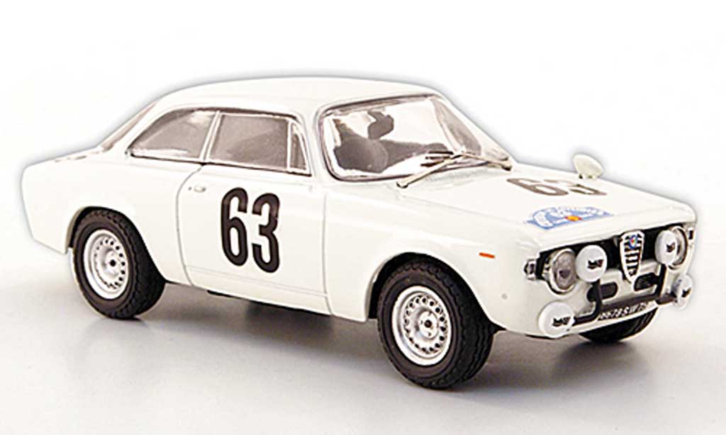 Alfa Romeo Giulia 1600 GTA 1/43 M4 1600 GTA No.63 Bianchi/VIC Ciriterium de Cevennes 1965 diecast model cars