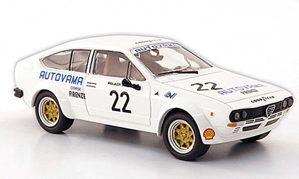 Alfa Romeo GT 2.0 1/43 M4 V 2.0 No.22 Autovama Nurburgring 1976 diecast model cars