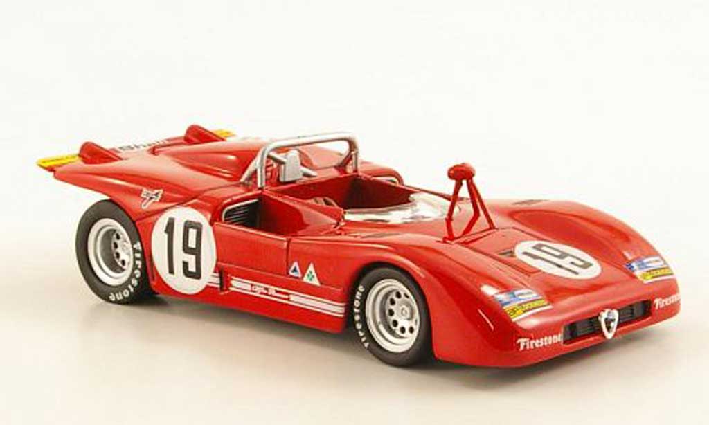 Alfa Romeo 33.3 1971 1/43 M4 1971 No.19 Stommelen/Galli Monza diecast model cars