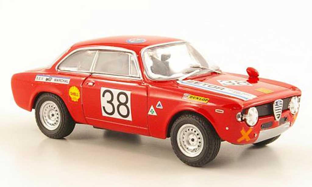 Alfa Romeo Giulia 1300 GTA 1/43 M4 1300 GTA No.38 Zetor Racing Team Bunn 1969 diecast model cars
