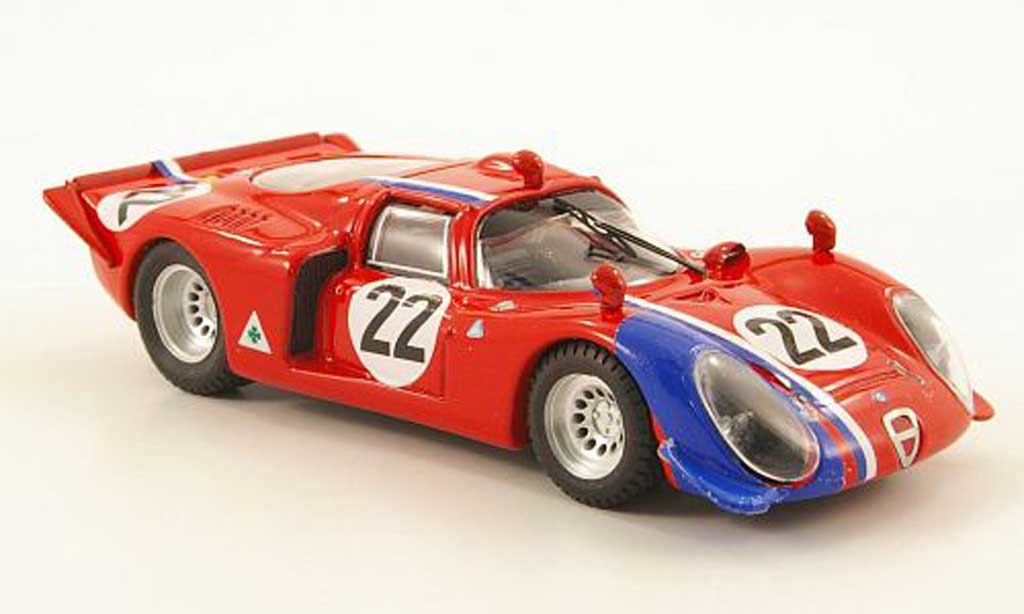 Alfa Romeo 33.2 1968 1/43 Best 1968 No.22 Paris diecast model cars