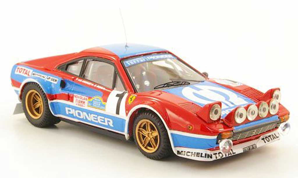 Ferrari 308 GTB 1/43 Best GTB Gr.4 No.1 Pioneer Targa Florio 1982 diecast model cars