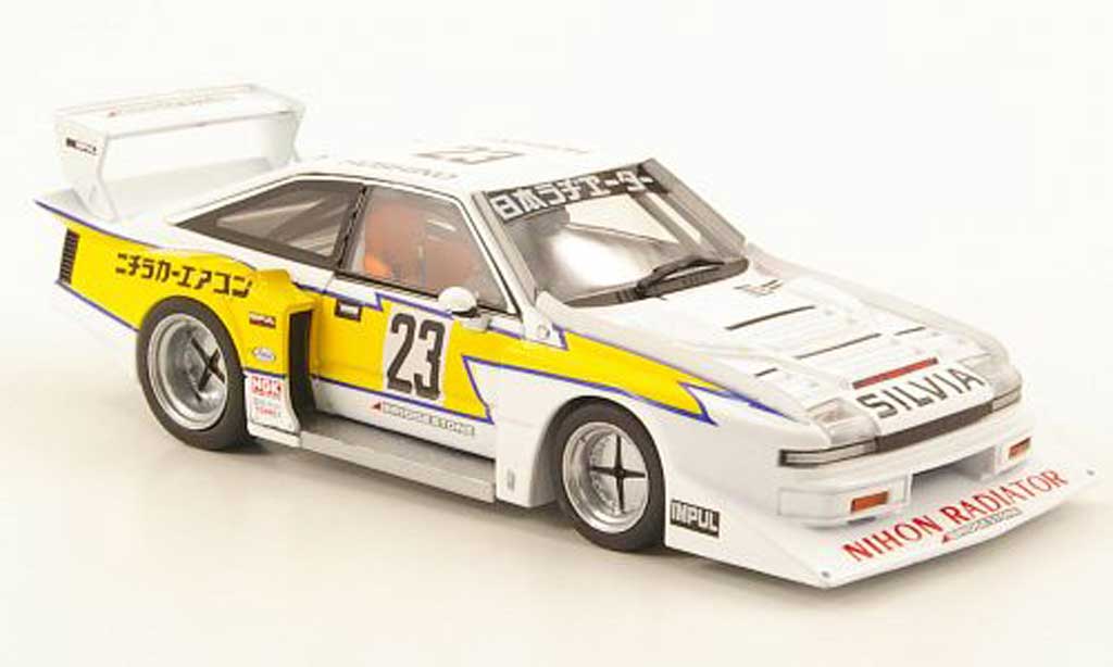 Nissan Silvia 1/43 Ebbro Turbo Super Silhouette No.23 1983 diecast model cars