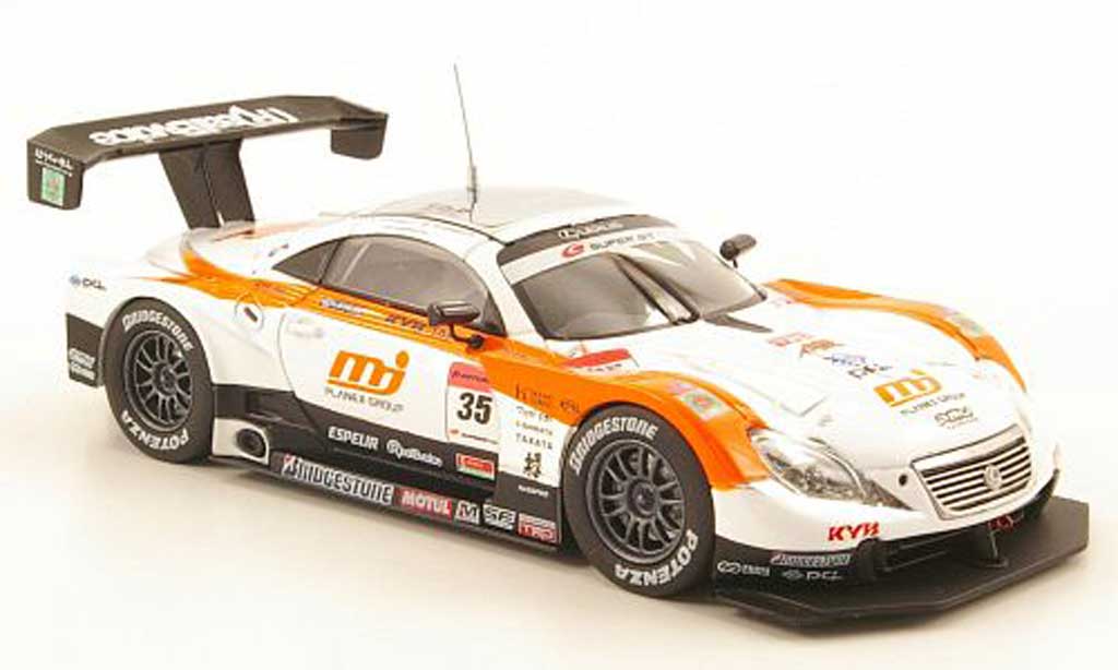 Lexus SC 430 1/43 Ebbro 430 No.35 MJ Kraft Super GT500 2010 diecast model cars