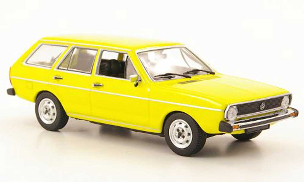 Volkswagen Passat 1/43 Minichamps I Variant (Typ 33) yellow 1974 diecast model cars