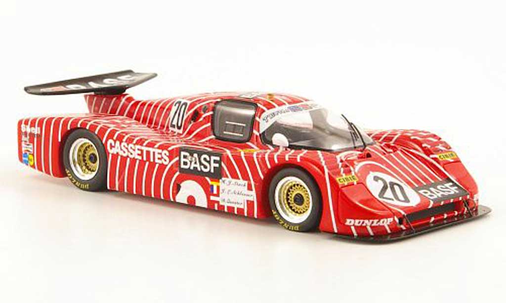 Ford F1 1982 1/43 Bizarre 1982 Sauber SHS C6 No.20 BASF 24h Le Mans diecast model cars