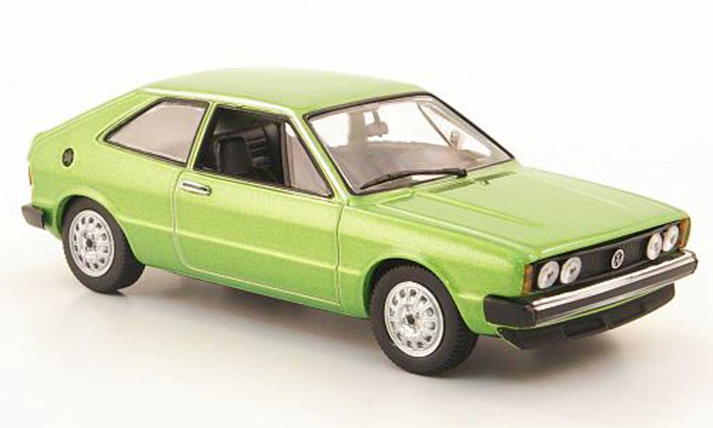 Volkswagen Scirocco 1/43 Minichamps I TS (Typ 53) grun 1974 diecast model cars