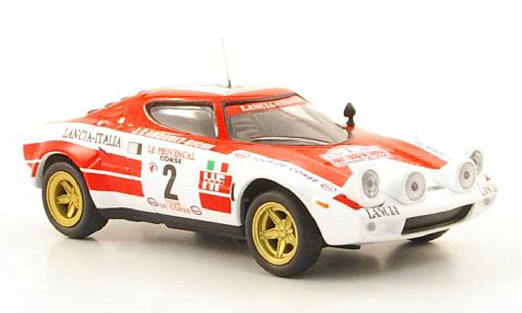 Lancia Stratos Rallye 1/43 Hachette Rally No.2 -Italia Tour de Corse 1974 diecast model cars