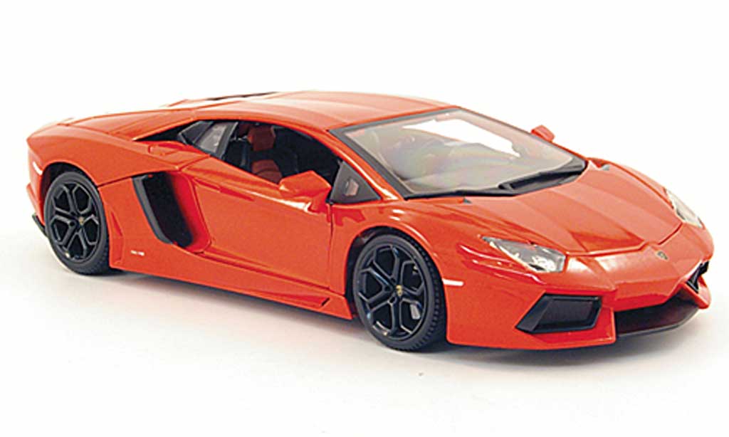 Lamborghini Aventador LP700-4 1/18 Burago LP700-4 orange 2011 diecast model cars