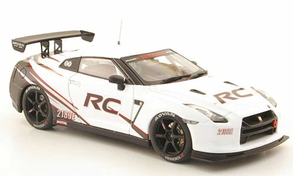 Nissan Skyline 1/43 Ebbro GT-R RC white/black diecast model cars