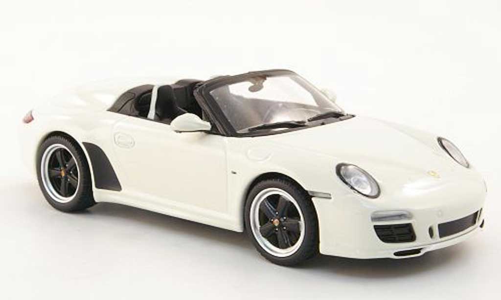 Porsche 997 S 1/43 Minichamps Speedster white 2011 diecast model cars