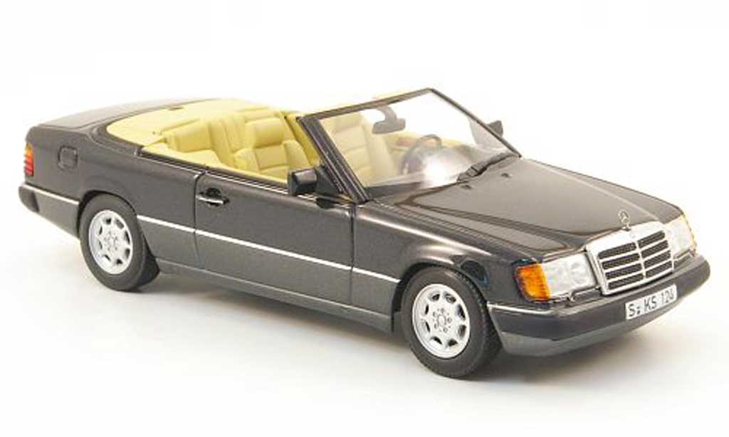 Mercedes 300 CE 1/43 Minichamps CE Convertible (A124) blue/grey diecast model cars