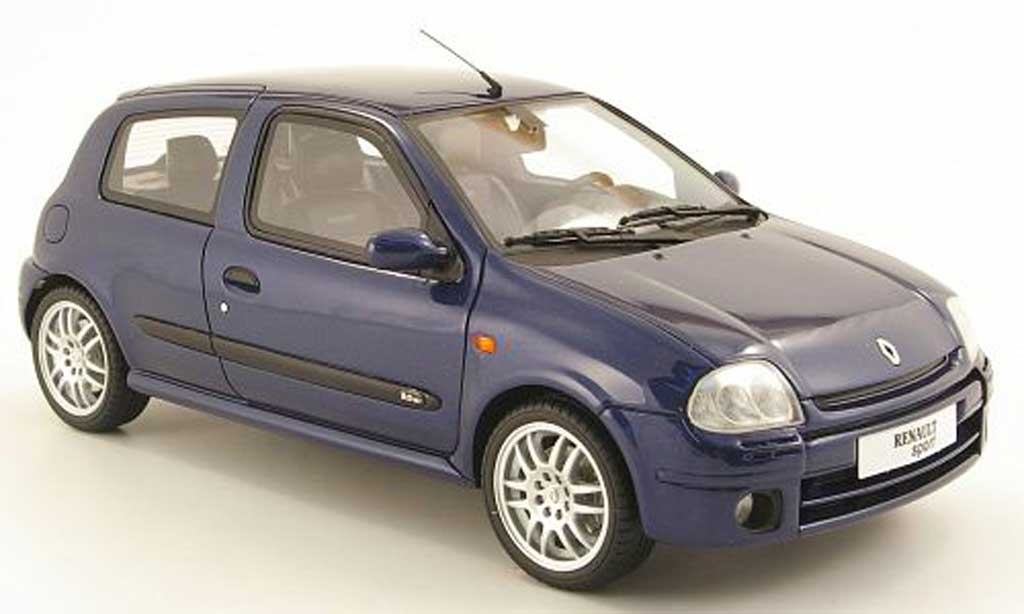 Renault Clio 2 RS 1/18 Ottomobile 2 RS phase 1 blue diecast model cars