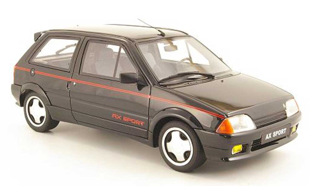 Citroen AX 1/18 Ottomobile sport black diecast model cars