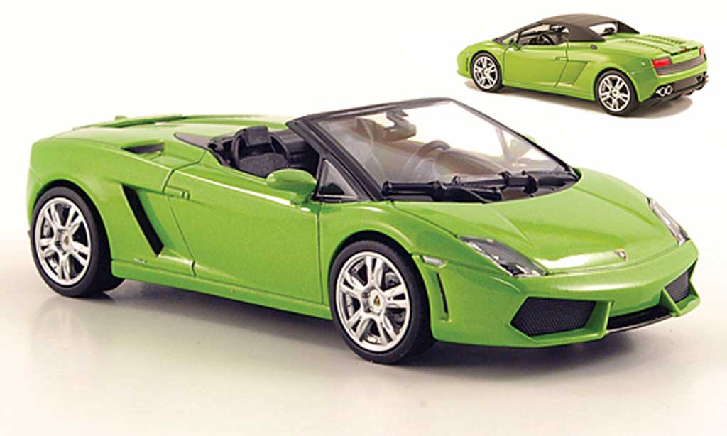 Lamborghini Gallardo LP560-4 LP560-4 1/43 Norev Spyder grun 2009 diecast model cars