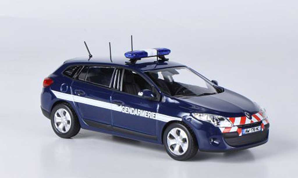 Renault Megane Estate 1/43 Norev Estate Gendarmerie 2010 diecast model cars
