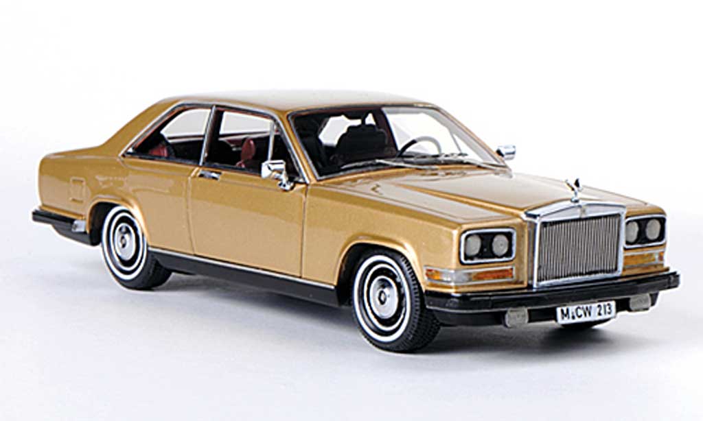 Rolls Royce Camargue 1/43 Neo gold LHD 1975 diecast model cars