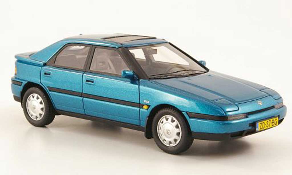 Mazda 323 1/43 Neo F blue 1992 diecast model cars