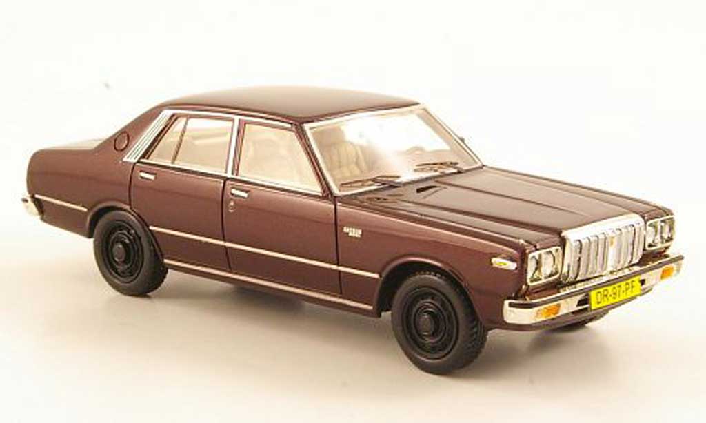 Datsun 200L 1/43 Neo Laurel (C230) brown diecast model cars