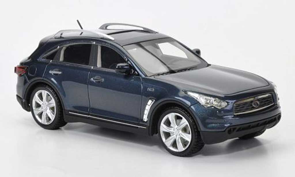 Infiniti FX50 1/43 Neo S greyblue 2010 diecast model cars