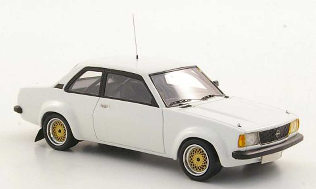 Opel Ascona B 1/43 Neo B i2000 2.0/SR white limited edition 1979 diecast model cars