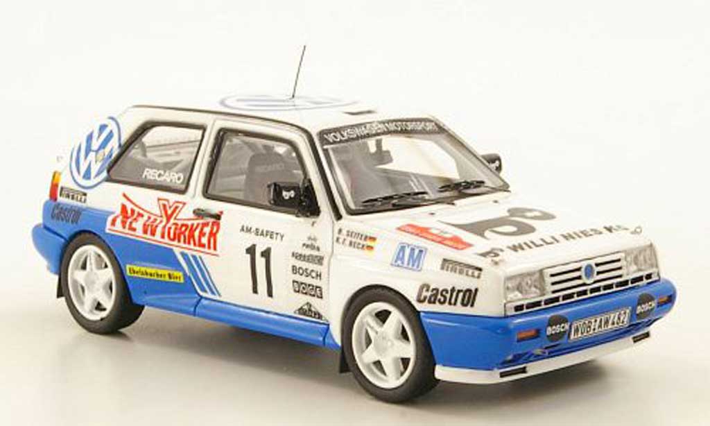 Volkswagen Golf 2 Rallye 1/43 Neo 2 Rally G60 No.11 New Yorker K.F.Beck / B.Seiter Drei-Stadte-Rally diecast model cars