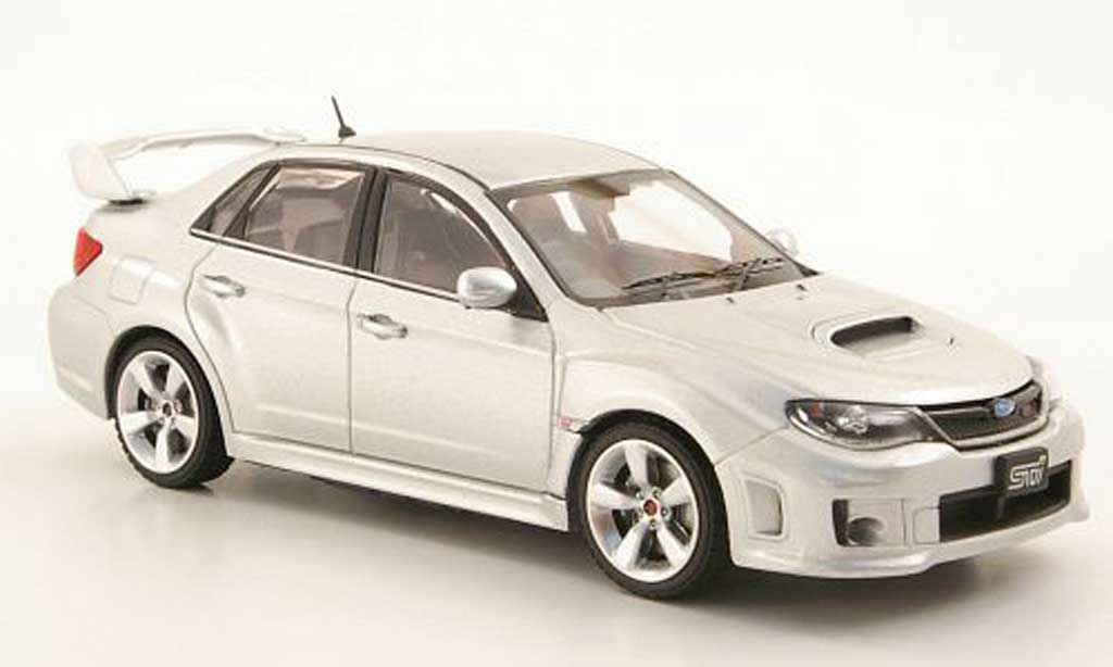 Subaru Impreza WRX 1/43 Ebbro WRX grey 2010 diecast model cars