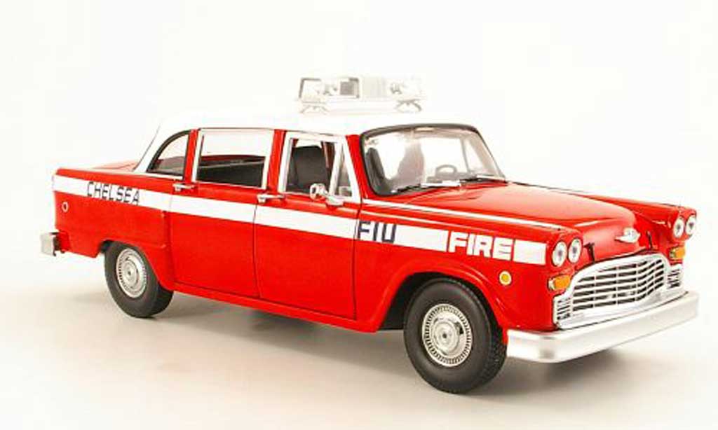 Checker Taxi 1/18 Sun Star A11 Chelsea Fire Engine Fire brigade (US) diecast model cars