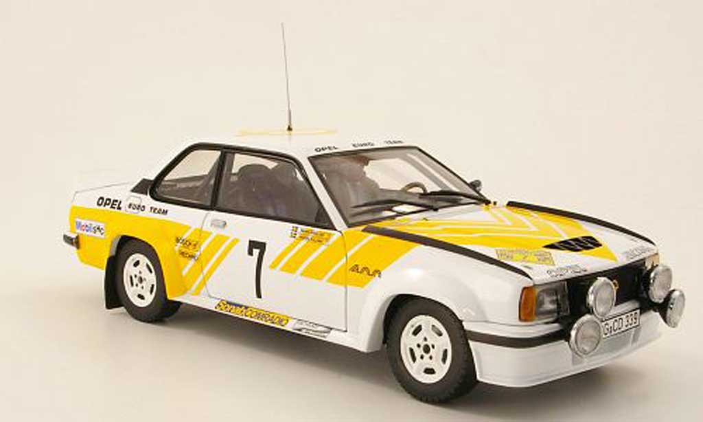 Opel Ascona B 1/18 Sun Star B 400 No.8 Kullang/Berglund rallye Schweden 1980 diecast model cars