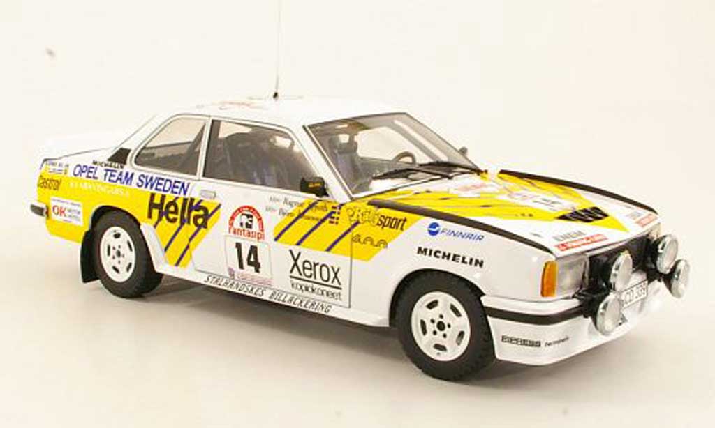 Opel Ascona 400 1/18 Sun Star 400 400 No.14 Team Schweden Rally Finnland 1980 B.Johansson/R.Spjuth diecast model cars
