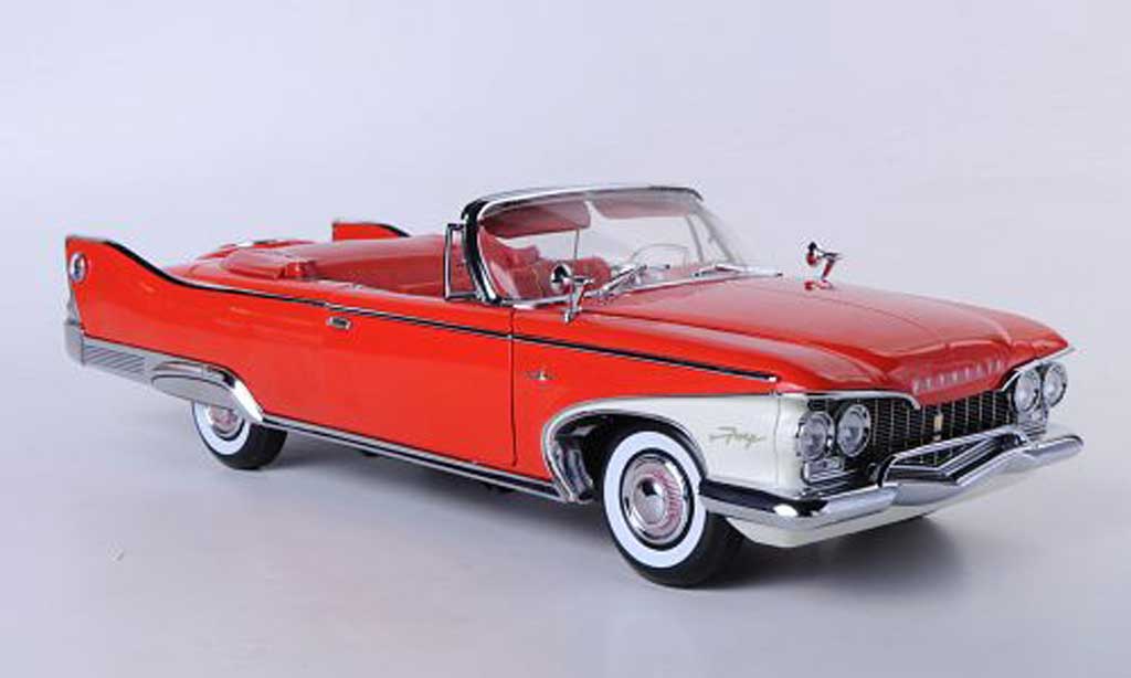 Plymouth Fury 1/18 Sun Star Convertible red 1960 diecast model cars