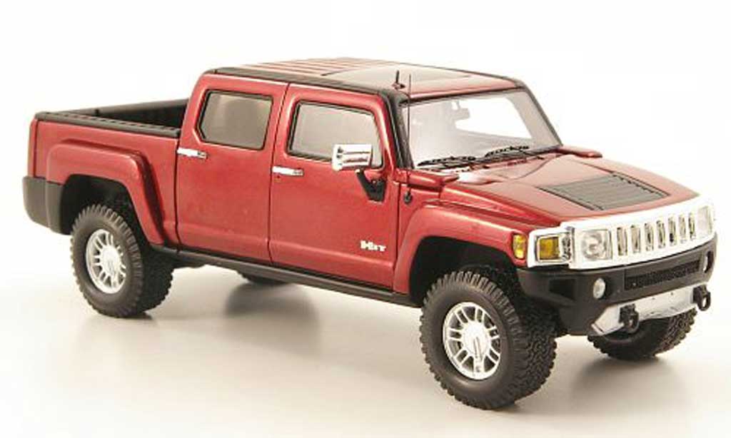Hummer H3 1/43 Luxury Collectibles T red 2008 diecast model cars