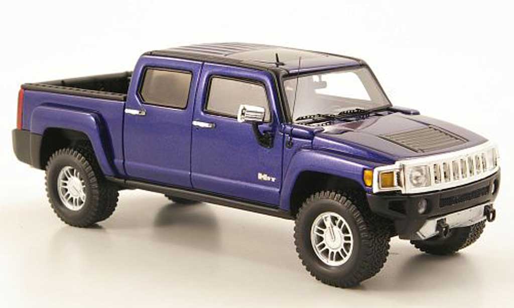Hummer H3 1/43 Luxury Collectibles T blue 2008 diecast model cars