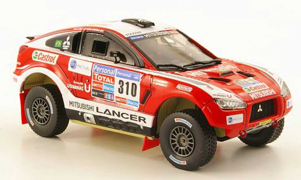 Mitsubishi Lancer 1/43 Vitesse Racing No.310 Rally Dakar 2011 diecast model cars