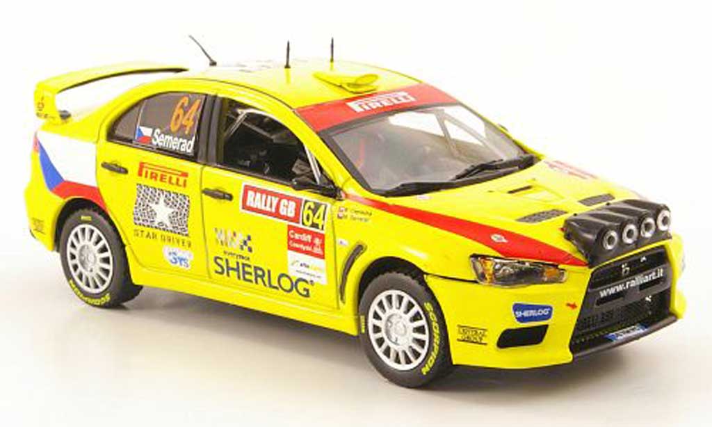 Mitsubishi Lancer Evolution X 1/43 Vitesse Evolution X No.64 Rally Grossbritannien 2009 diecast model cars