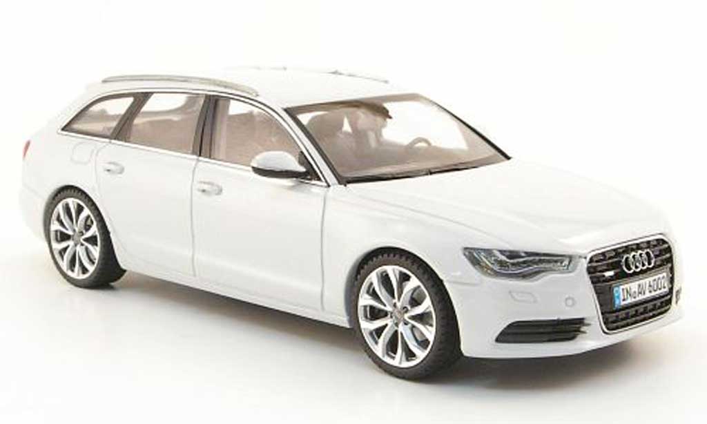 Audi A6 Avant 1/43 Schuco Avant (C7) grey white 2011 diecast model cars